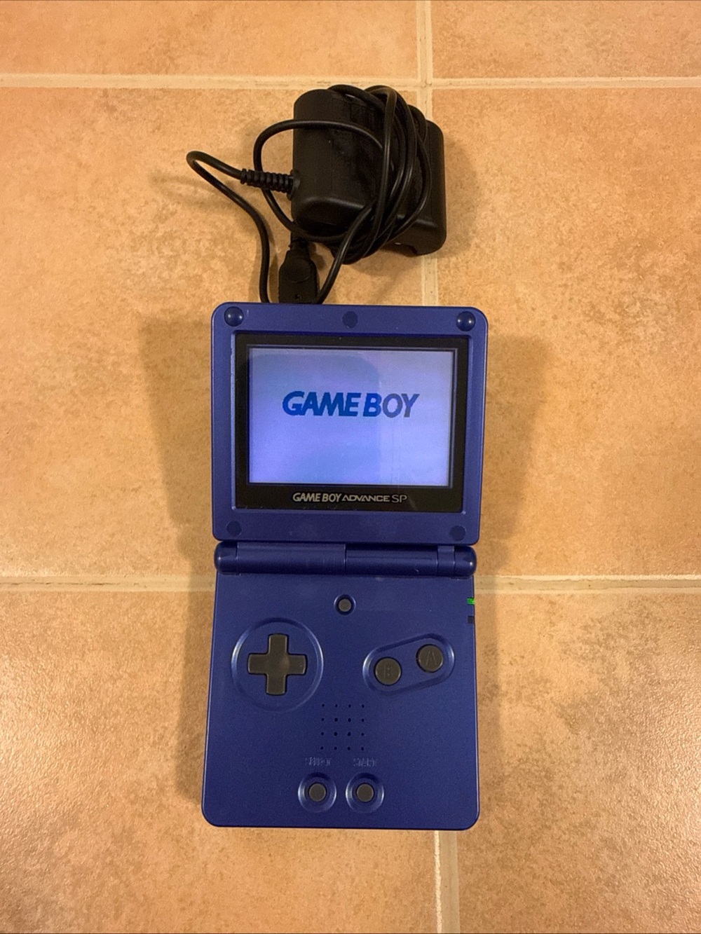 Nintendo Game Boy Advance SP - Blue Portable Folding Handheld Console